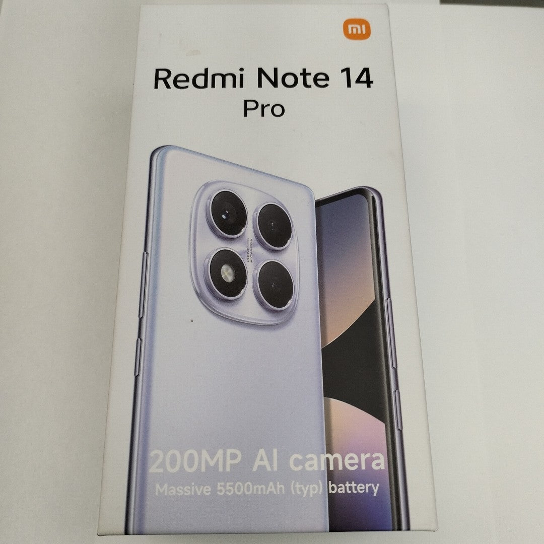 CELULAR XIAOMI REDMI NOTE 14 PRO 24116RACCG (2024) 256 GB 8 GB RAM (SEMINUEVO)