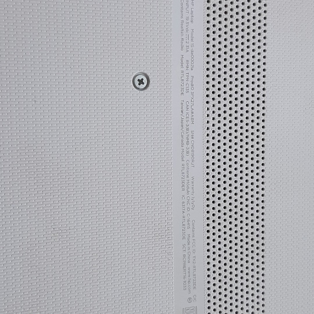 LAPTOP HP 15-DA0070LA (2024) 500 GB  4 GB RAM (SEMINUEVO)