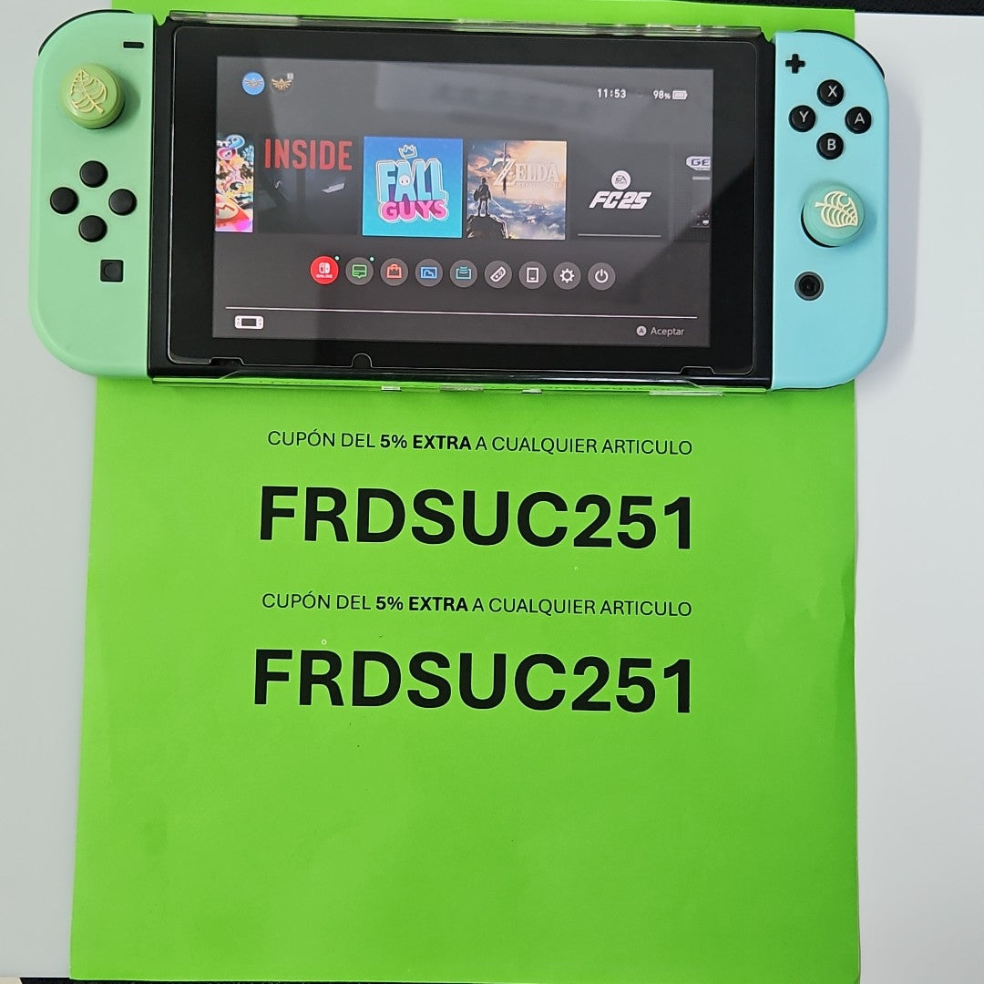 CONSOLA DE VIDEOJUEGO NINTENDO SWITCH 32 GB (SEMINUEVO)