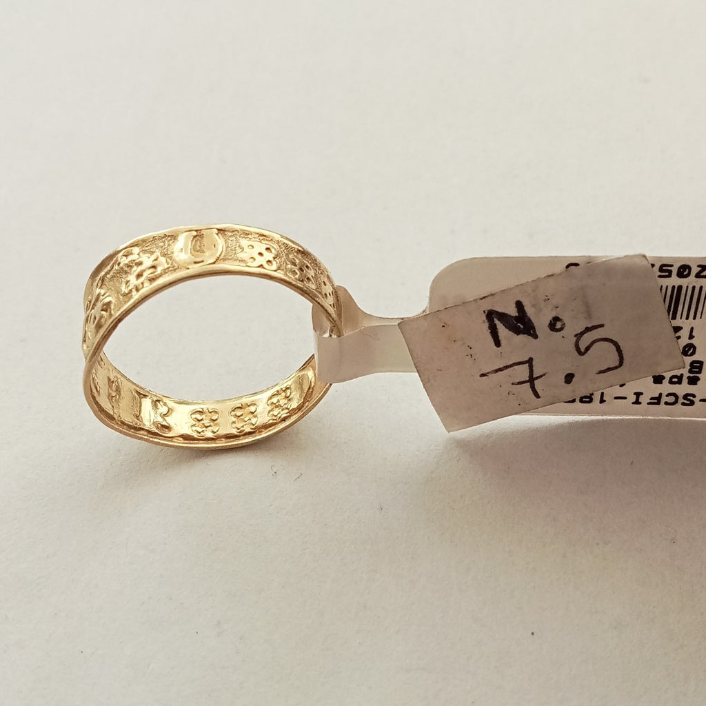 ANILLO. ORO. 10 K 1.5 GRMS (SEMINUEVO)