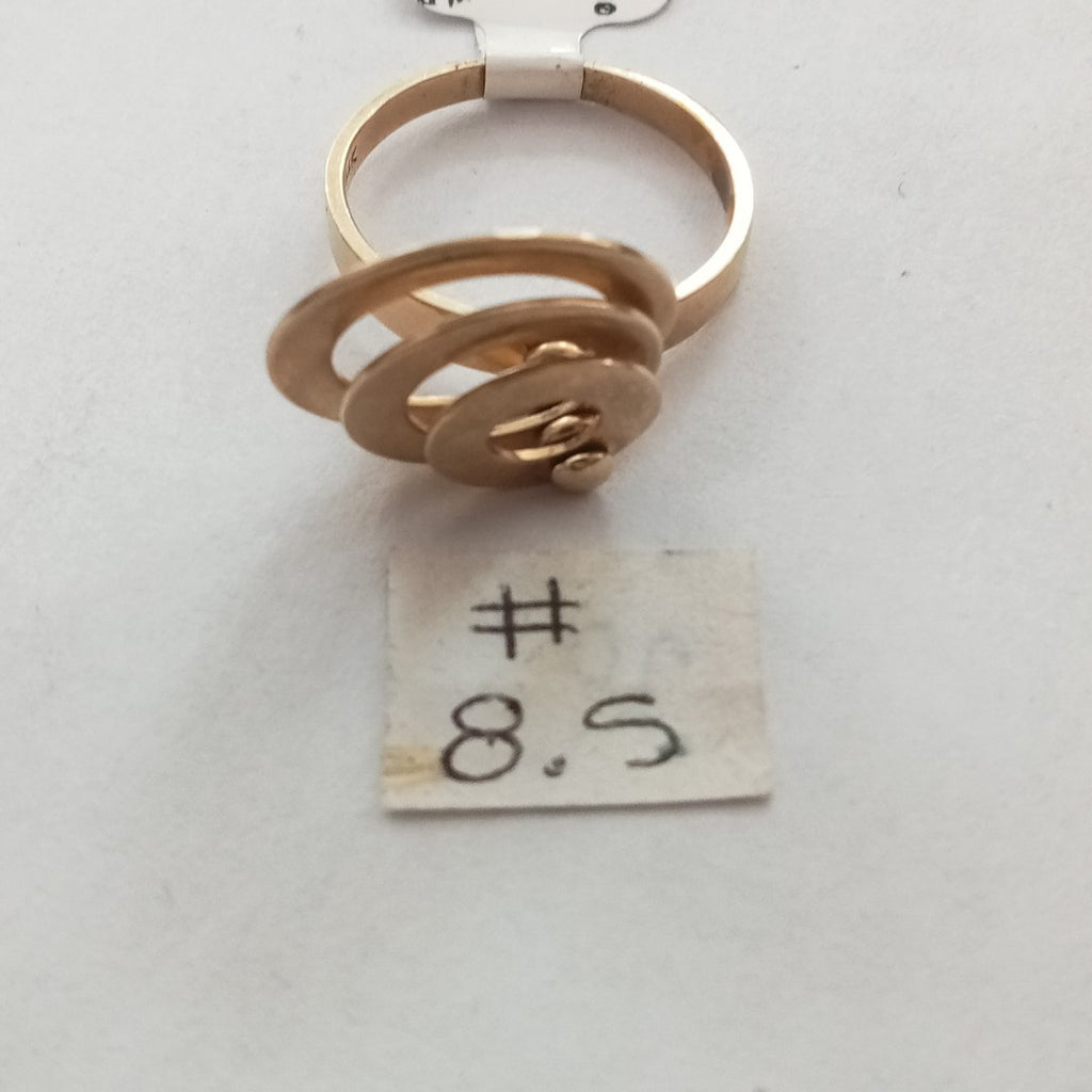 ANILLO. ORO. 14 K 4.3 GRMS (SEMINUEVO)