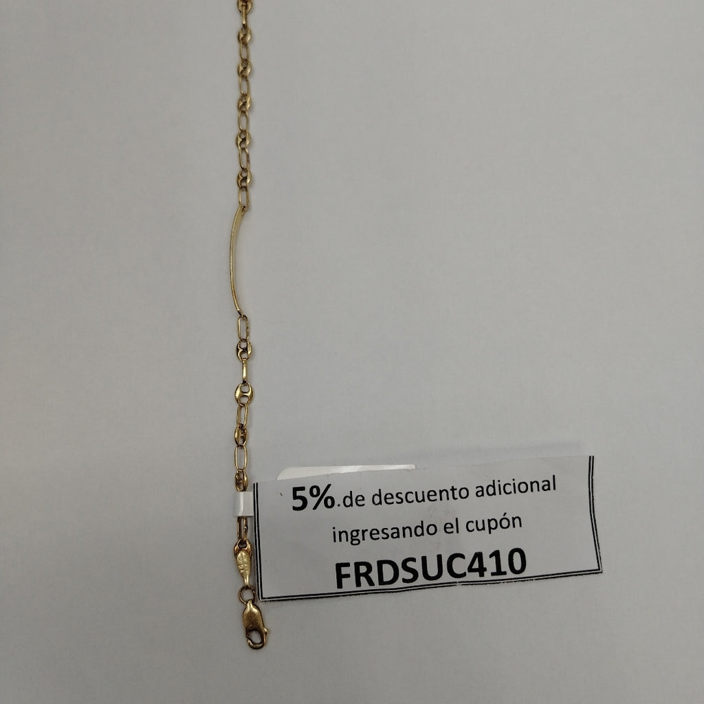 ESCLAVA. ORO. 14 K 3.9 GRMS (SEMINUEVO)