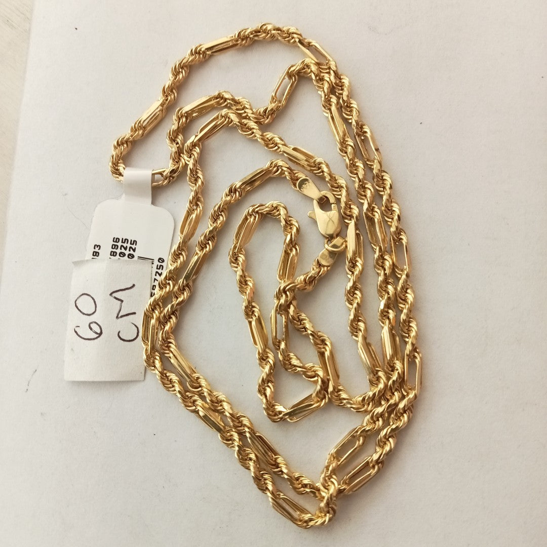 CADENA ORO 14 K 9,10 GRMS (SEMINUEVO)