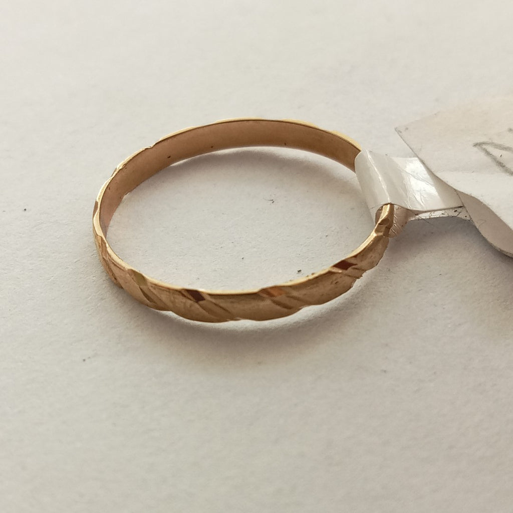 ANILLO. ORO. 14 K 0.8 GRMS (SEMINUEVO)