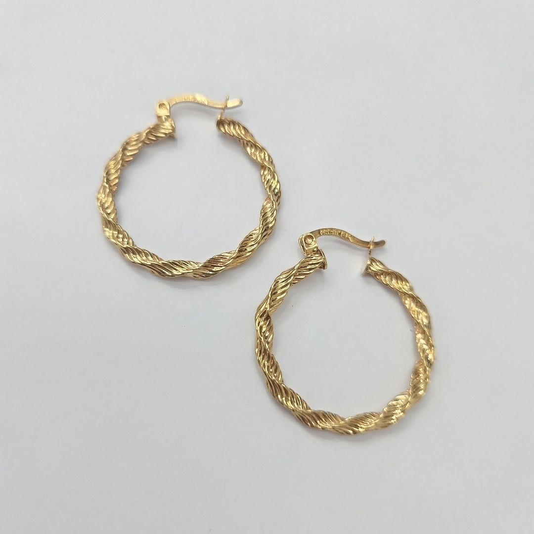 ARRACADAS PAR. ORO. 14 K 2.1 GRMS (SEMINUEVO)