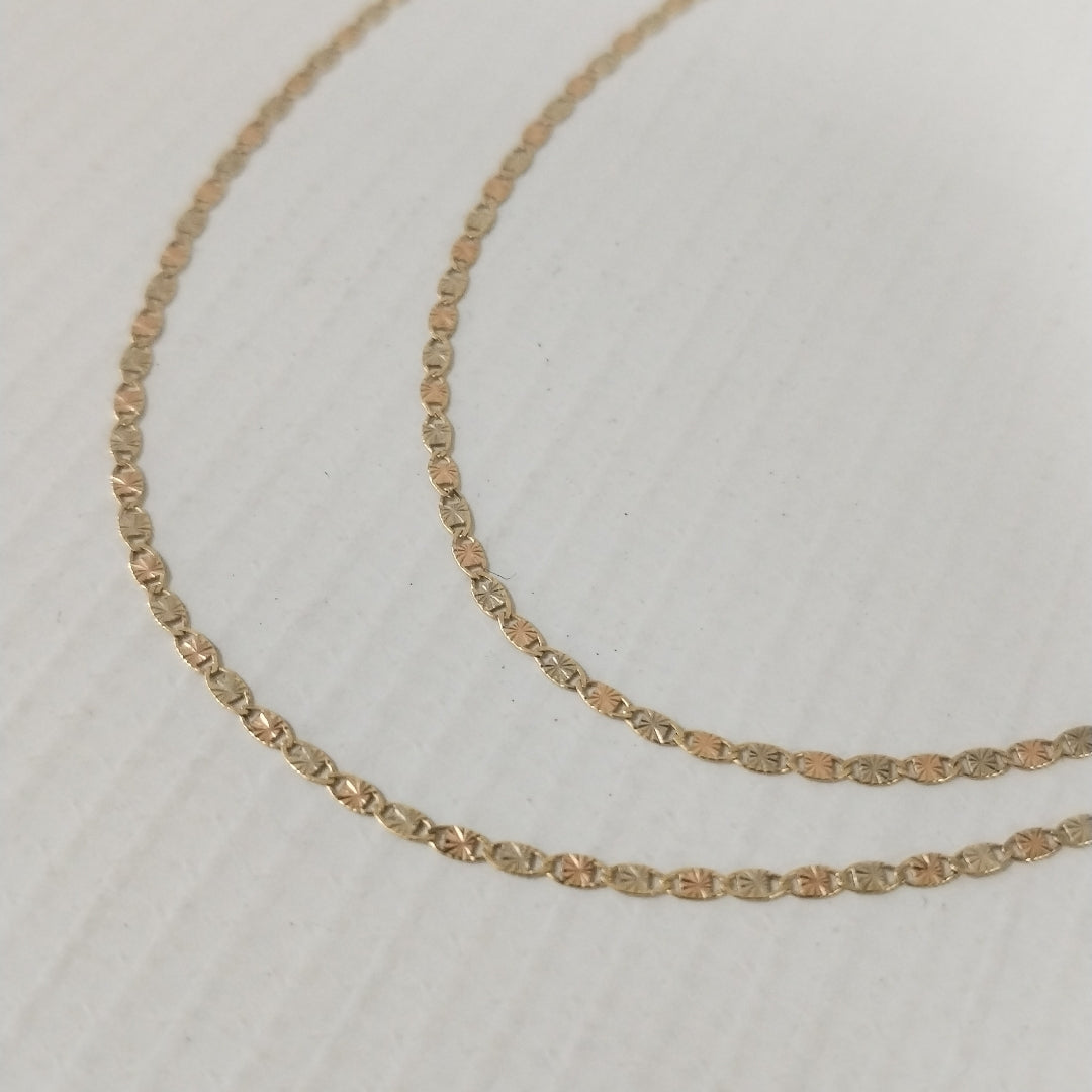 CADENA. ORO. 10 K 1.9 GRMS (SEMINUEVO)