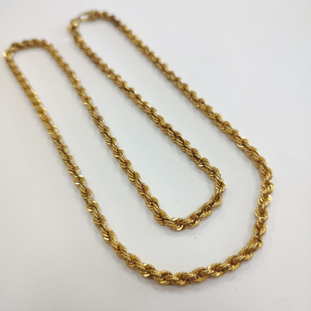 CADENA. ORO. 10 K 36.5 GRMS (SEMINUEVO)