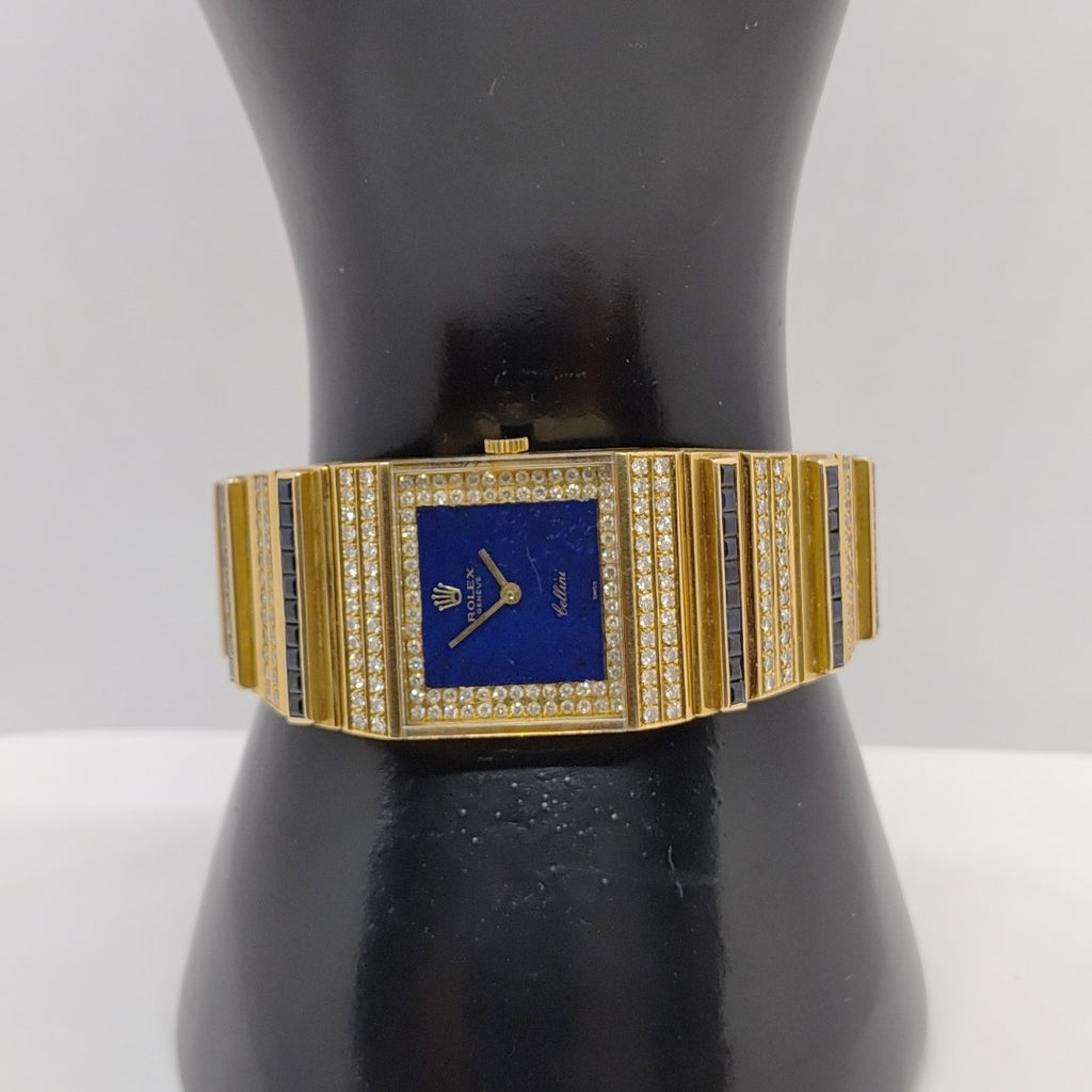 RELOJ CAJA Y PULSO ORO. ORO. 18 K 120.7 GRMS (SEMINUEVO)