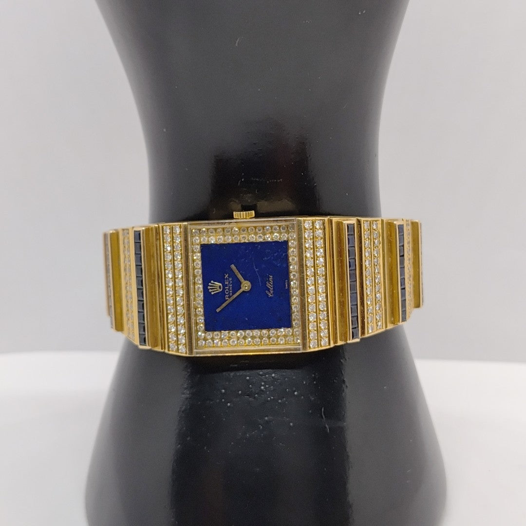 RELOJ CAJA Y PULSO ORO. ORO. 18 K 120.7 GRMS (SEMINUEVO)