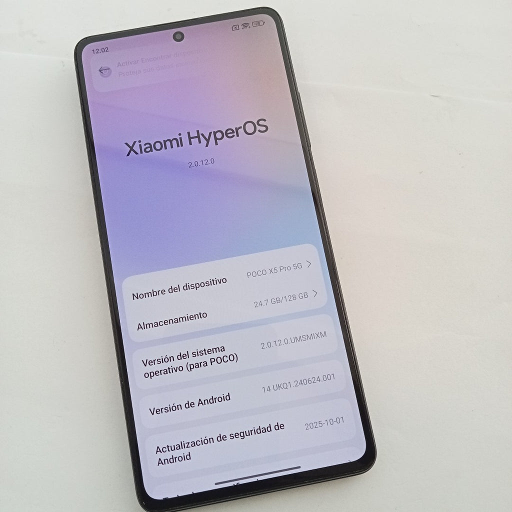 CELULAR XIAOMI POCO X5 PRO 22101320G (2023) 128 GB 6 GB RAM