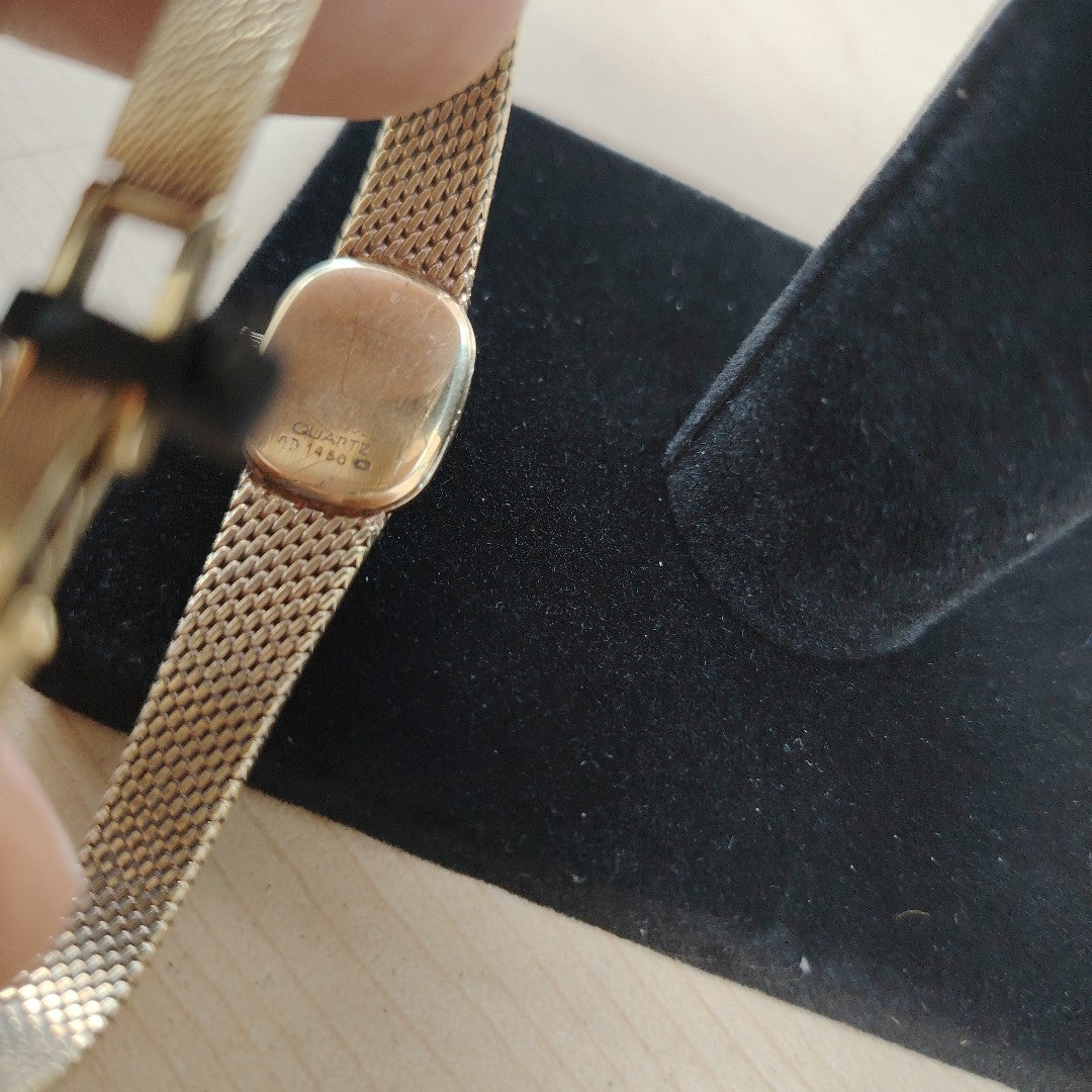 RELOJ CAJA Y PULSO ORO ORO 14 K 24,50 GRMS (SEMINUEVO)