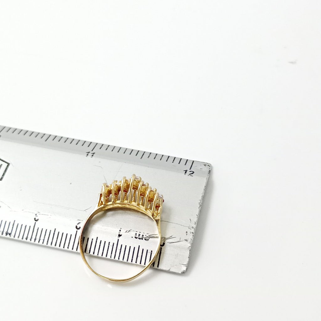 ANILLO. ORO. 14 K 2 GRMS (SEMINUEVO)