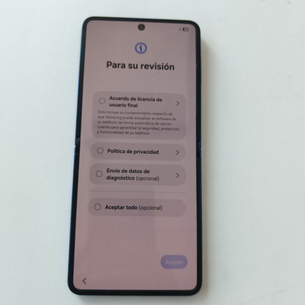 CELULAR SAMSUNG GALAXY Z FLIP 7 SM-F766B (2025) 512 GB 12 GB RAM (SEMINUEVO)