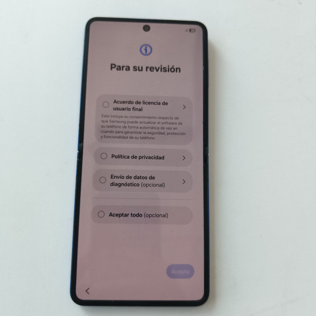 CELULAR SAMSUNG GALAXY Z FLIP 7 SM-F766B (2025) 512 GB 12 GB RAM (SEMINUEVO)