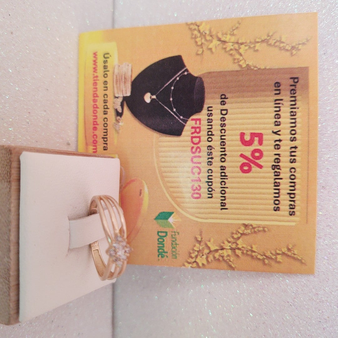 ANILLOS DAMA ORO 14K 1.7 (NUEVO)