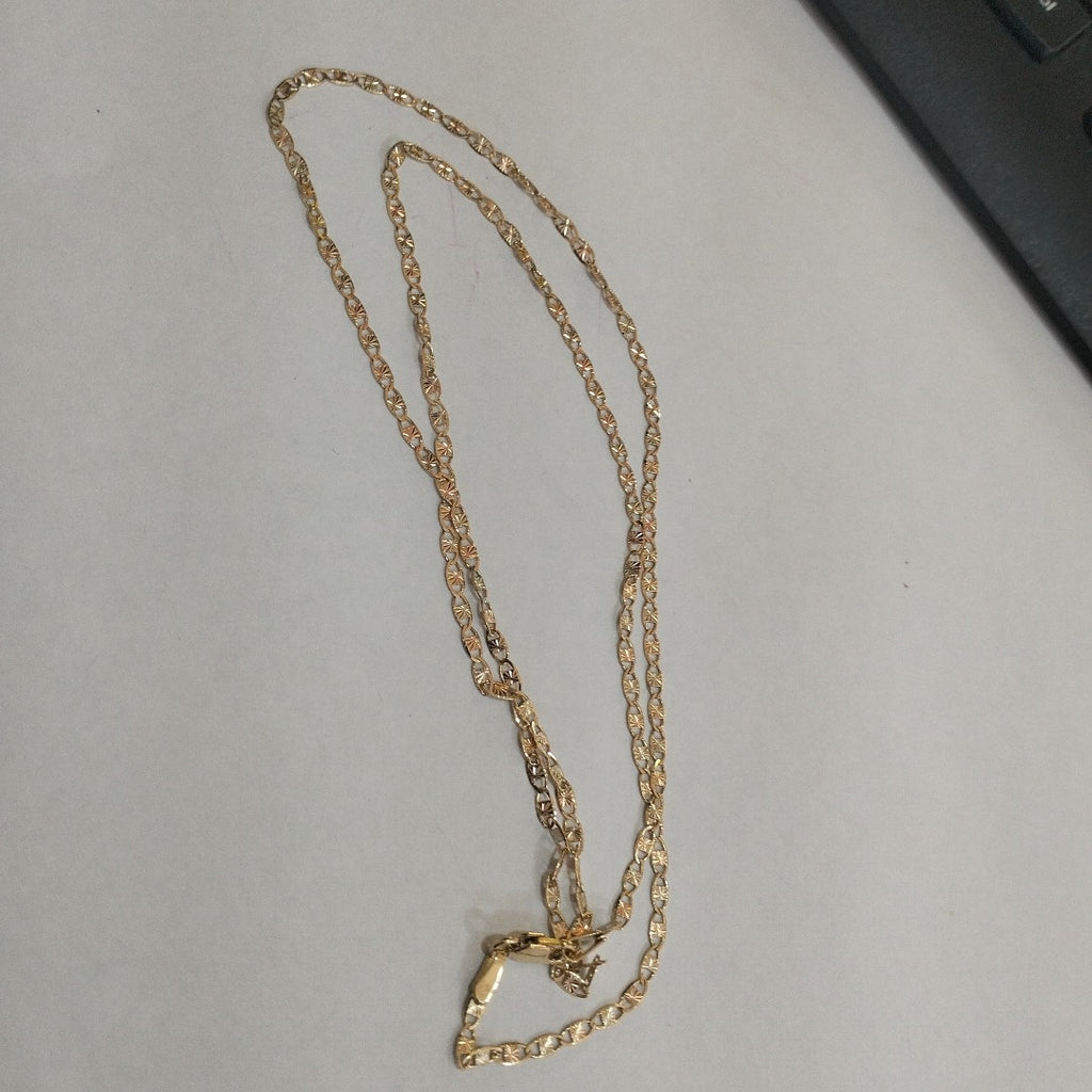 CADENA TEJIDO MARINERO 3.61GR 55 CM (NUEVO)