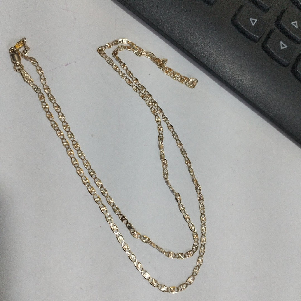 CADENA TEJIDO MARINERO 3.61GR 55 CM (NUEVO)