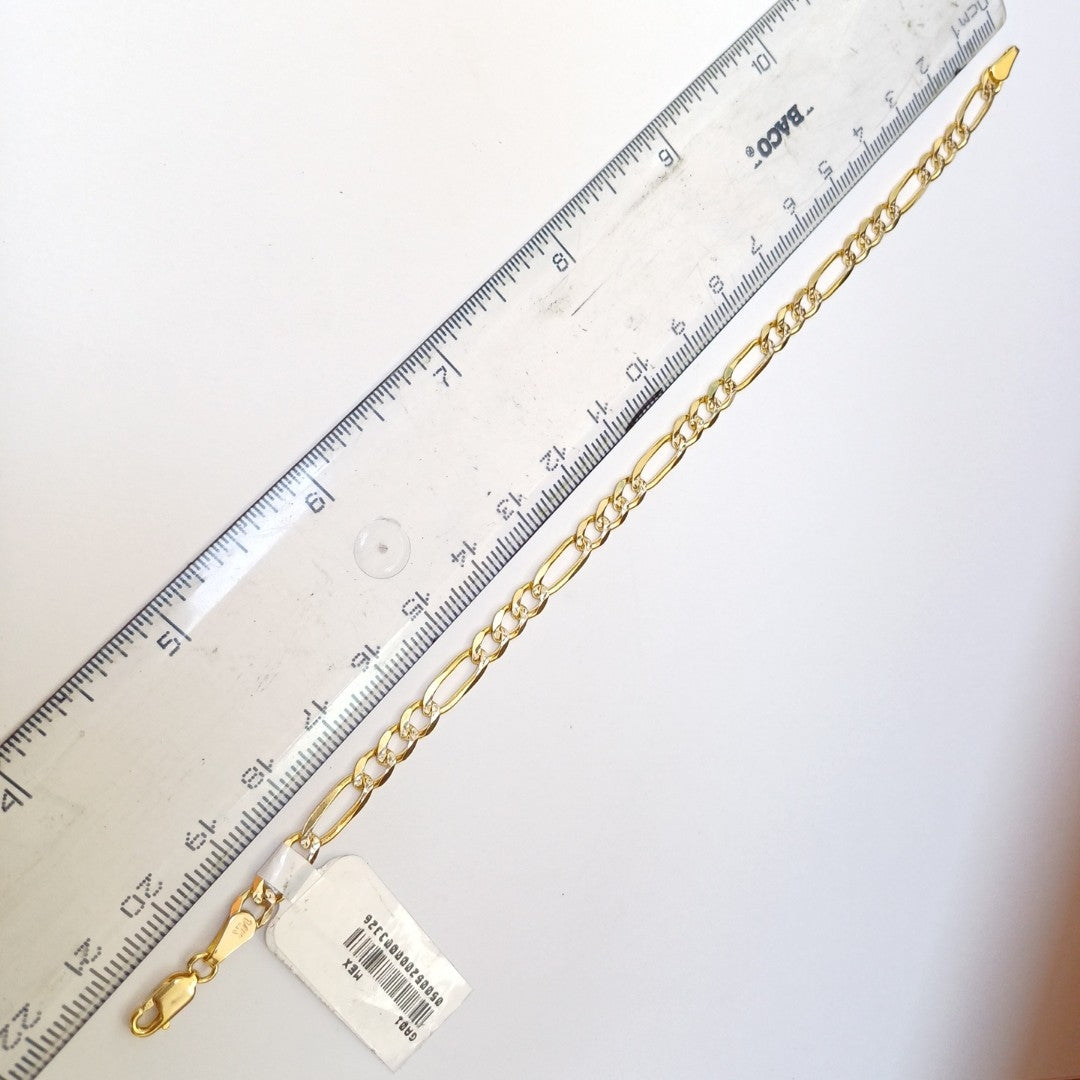 PULSERA 3 X 1 DIAMANTADA 6.6GR 21 CM (NUEVO)