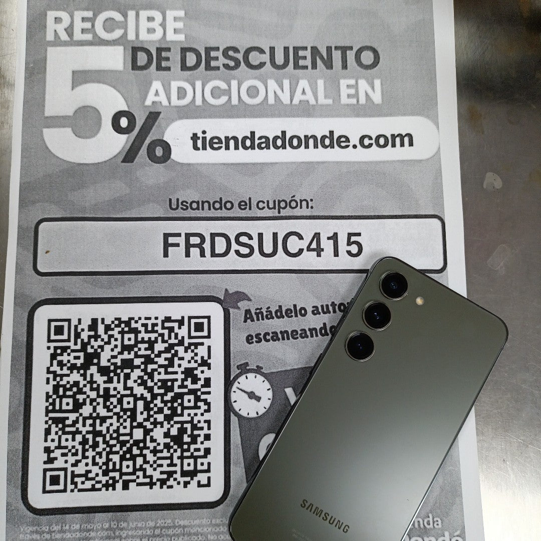 CELULAR SAMSUNG GALAXY S23 SM-S911B 256 GB 8 GB RAM (SEMINUEVO)