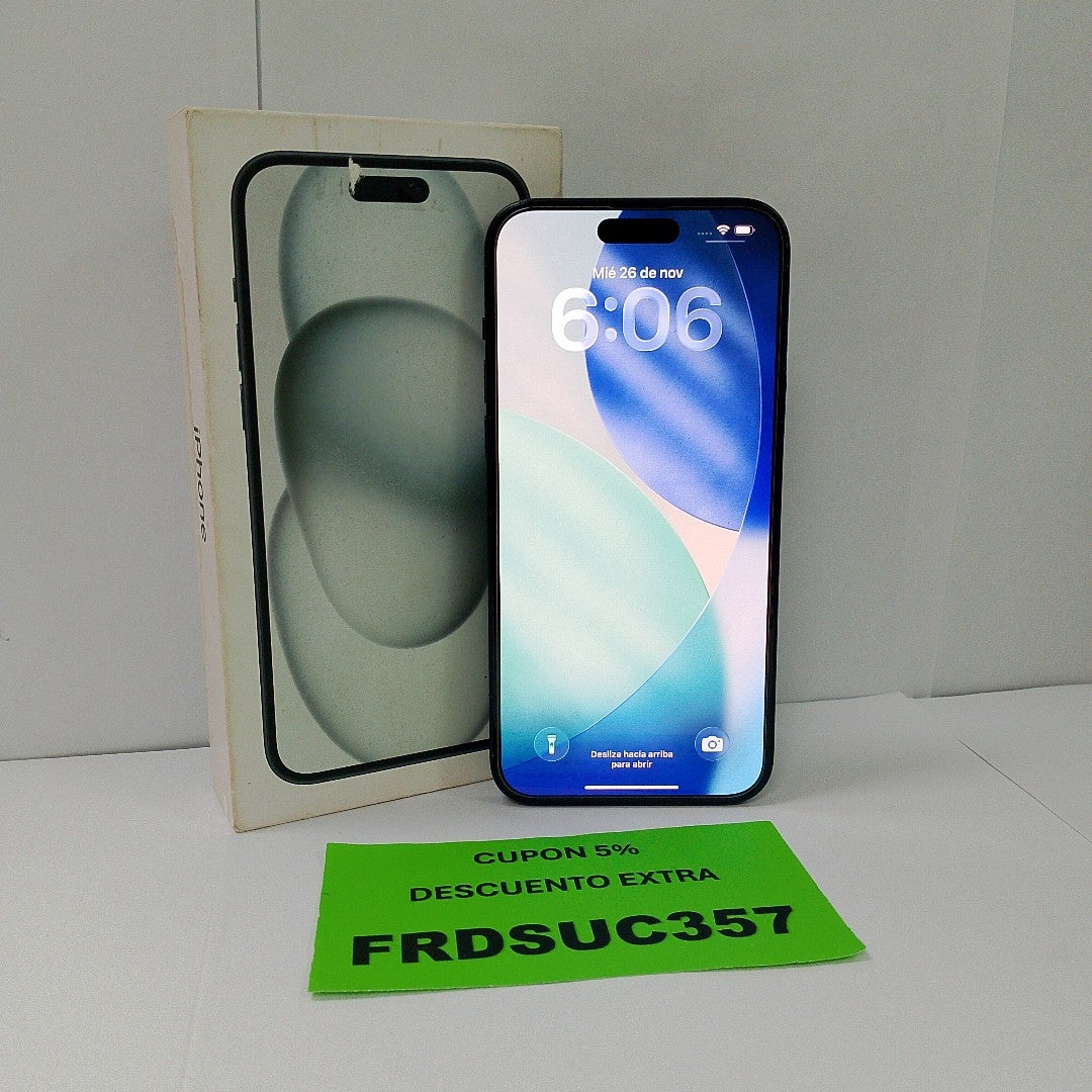 CELULAR APPLE IPHONE 15 PLUS A3093 (2023) 128 GB 6 GB RAM