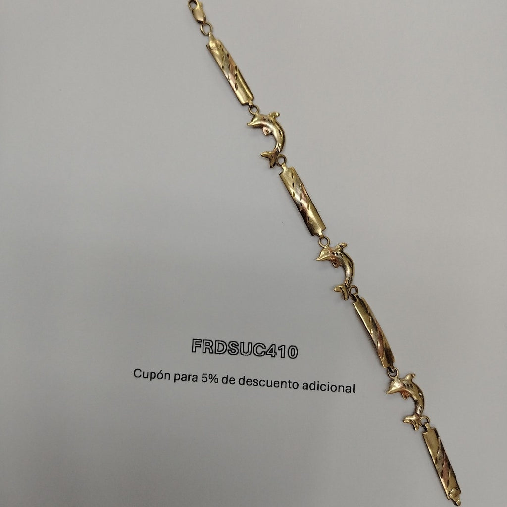 PULSERA. ORO. 10 K 5 GRMS (SEMINUEVO)