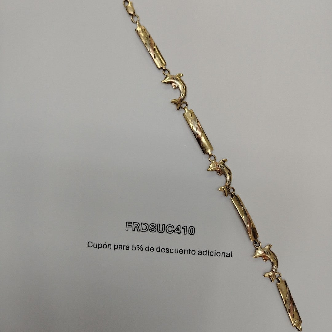 PULSERA. ORO. 10 K 5 GRMS (SEMINUEVO)