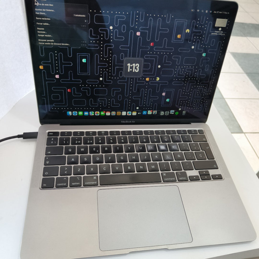 LAPTOP APPLE MACBOOK AIR 13" 2020 1.1 A2179 256 GB SSD 8 GB RAM (SEMINUEVO)