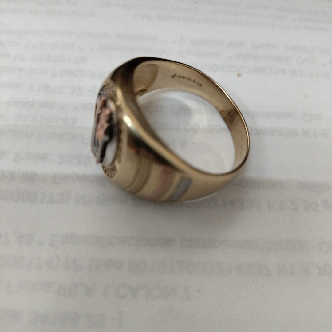 ANILLO. ORO. 10 K 8 GRMS (SEMINUEVO)
