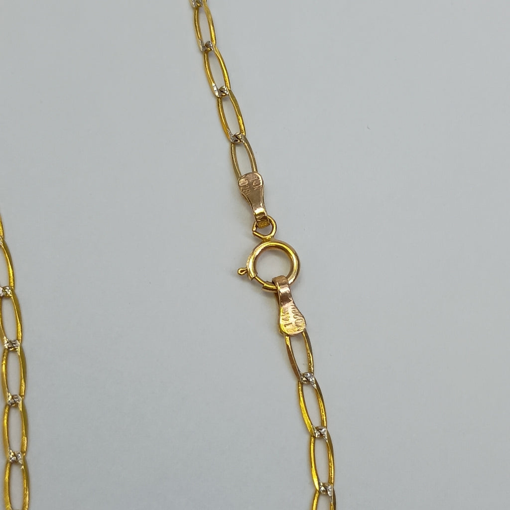 CADENA. ORO. 14 K 5 GRMS (SEMINUEVO)