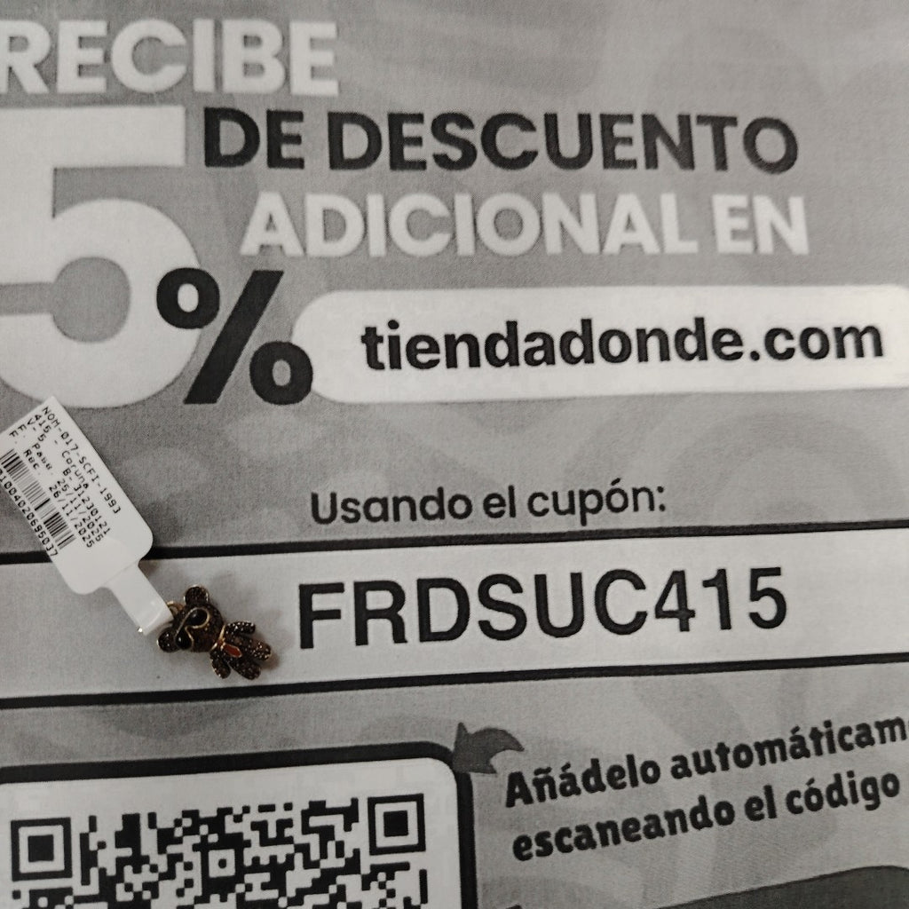 DIJE. ORO. 10 K 1.5 GRMS (SEMINUEVO)