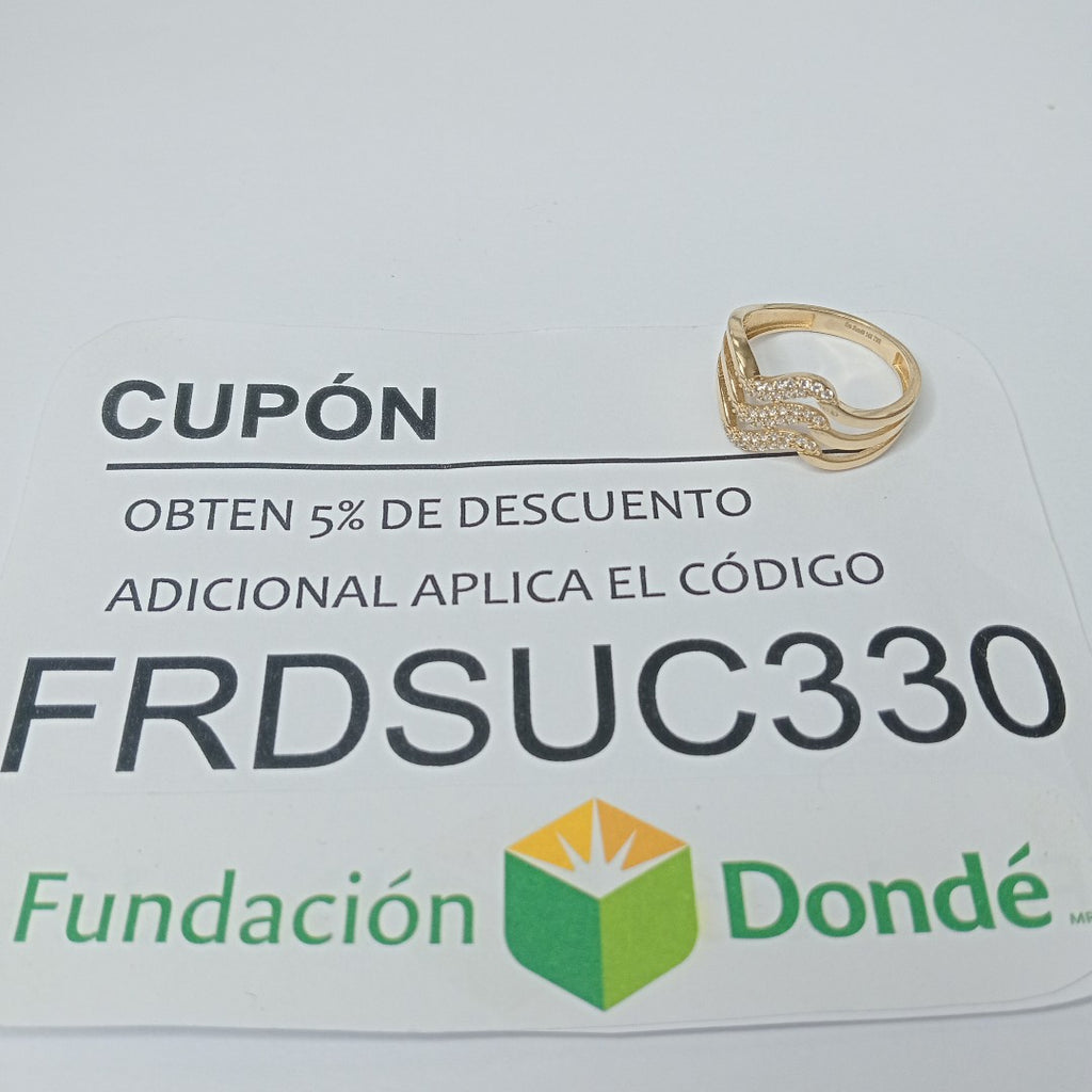 ANILLOS DAMA ORO 14K 2.5 (NUEVO)