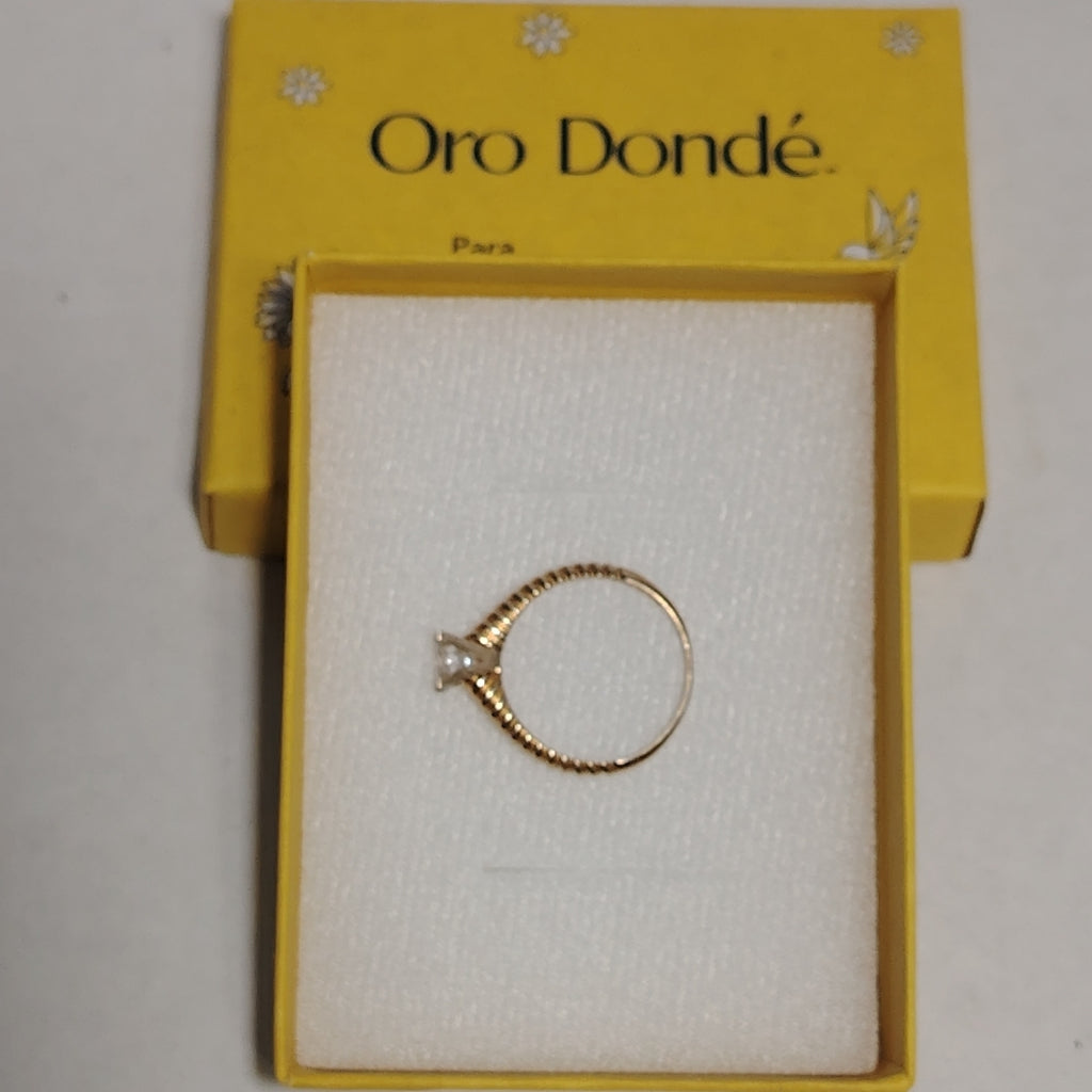 10239SOL17080B975 FRD24 SOLITARIOS ORO 14K 2.7GRS (NUEVO)