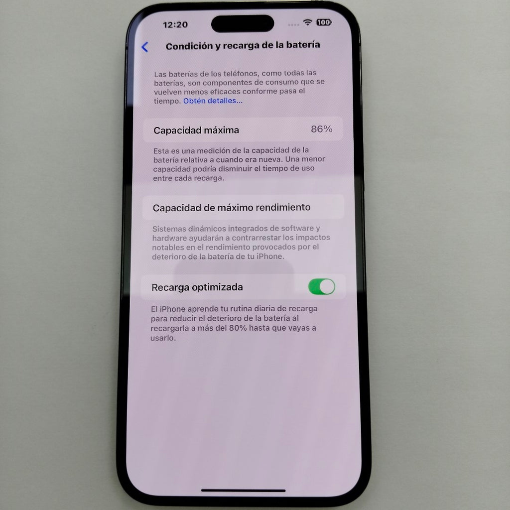 CELULAR APPLE IPHONE 14 PRO MAX A2893 1 TB 6 GB RAM (SEMINUEVO)