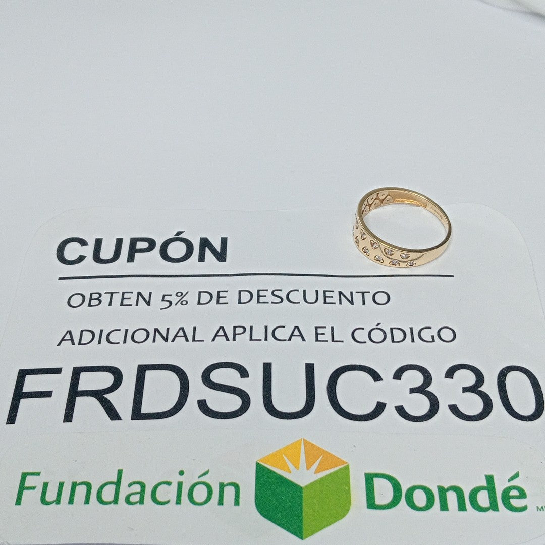 ANILLOS DAMA ORO 14K 2.3 (NUEVO)