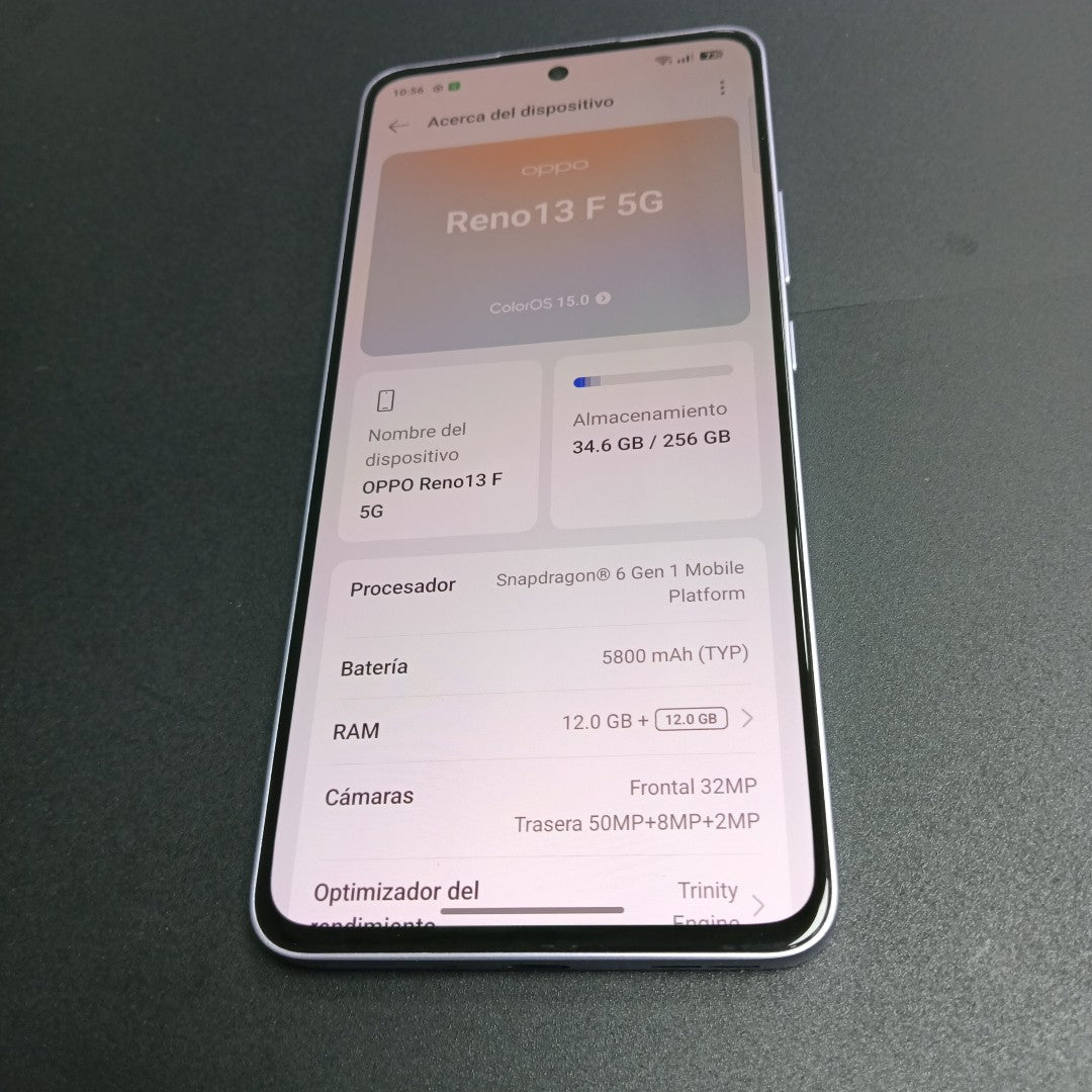 CELULAR OPPO  RENO 13F 5G CPH2699 (2025) 256 GB 12 GB RAM (SEMINUEVO)