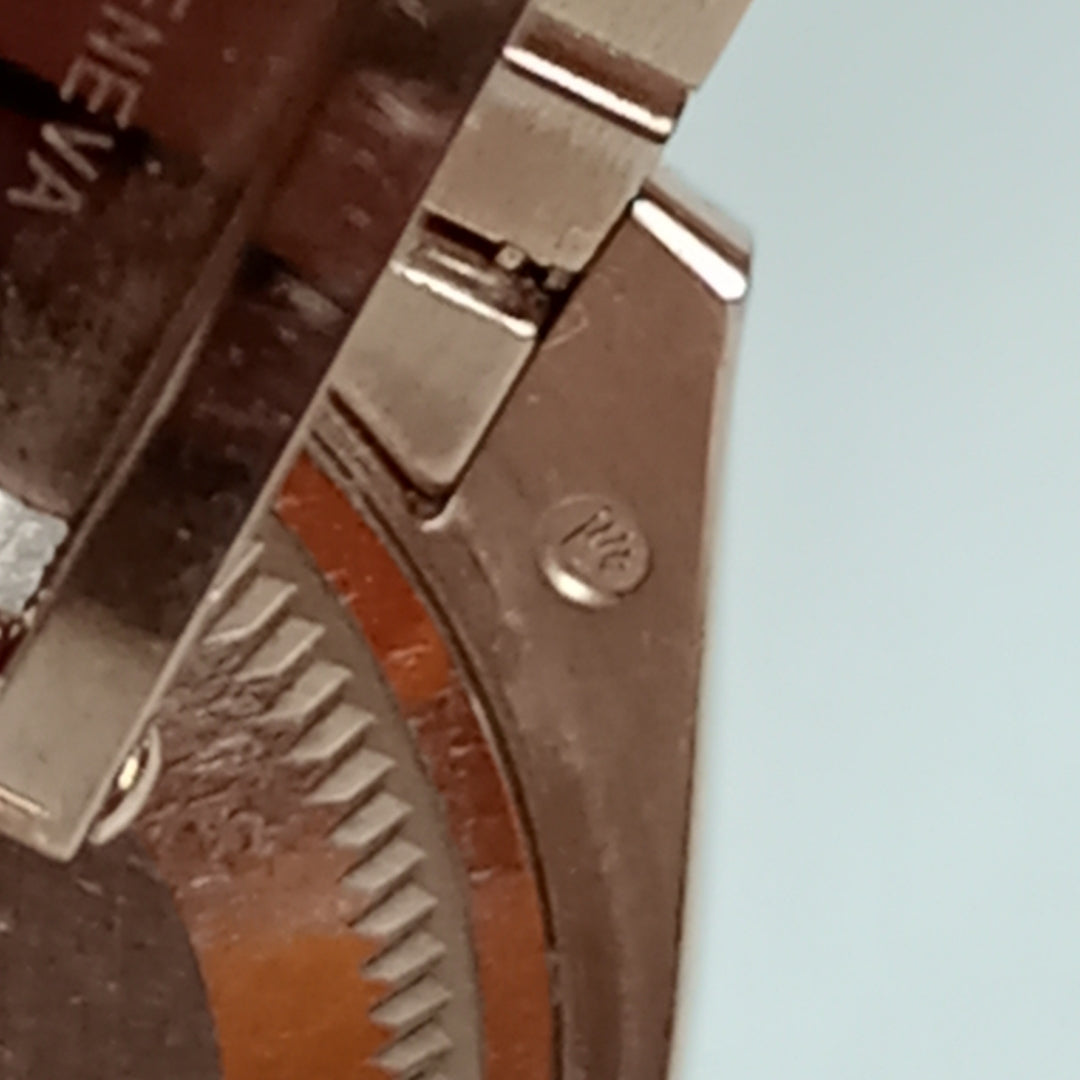 RELOJ CAJA Y PULSO ORO. ORO. 18 K 108.7 GRMS (SEMINUEVO)