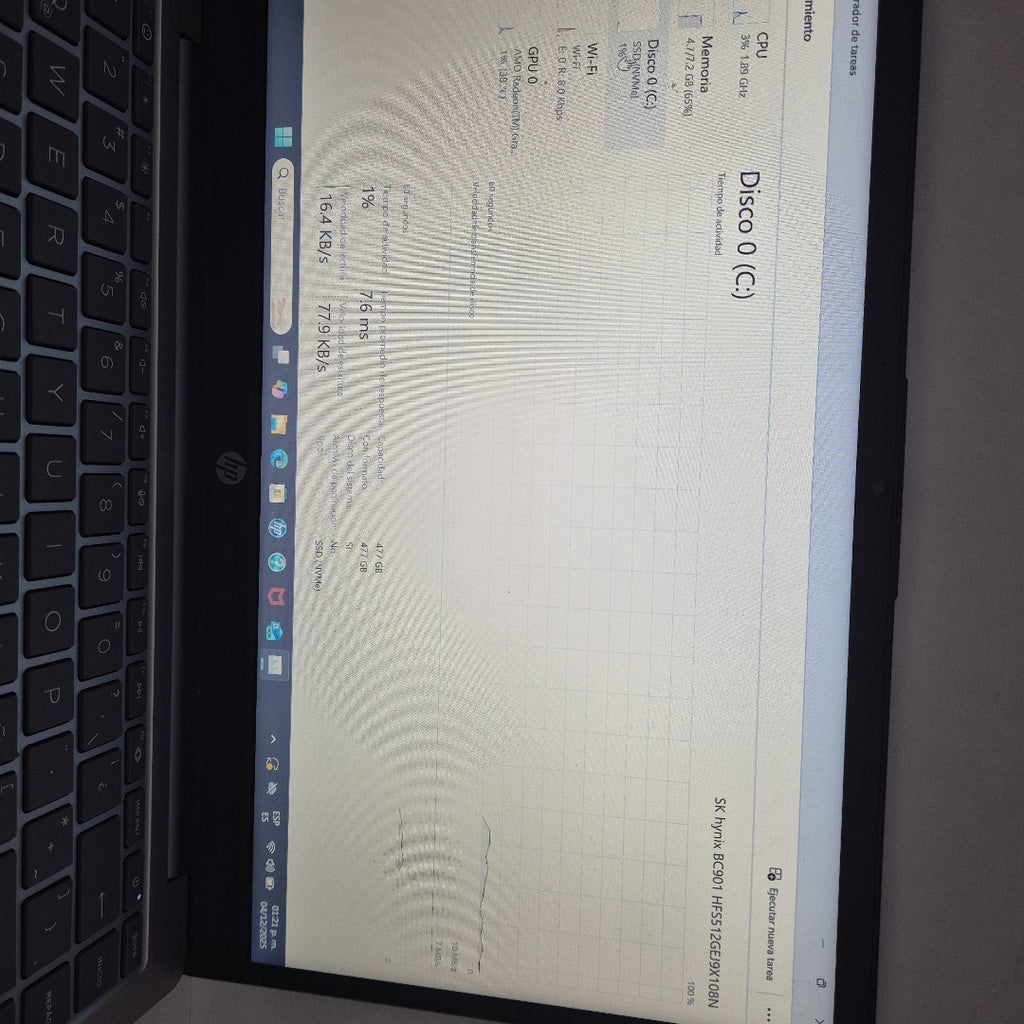 LAPTOP HP 14-EM0002LA (2023) 512 GB SSD 8 GB RAM (SEMINUEVO)