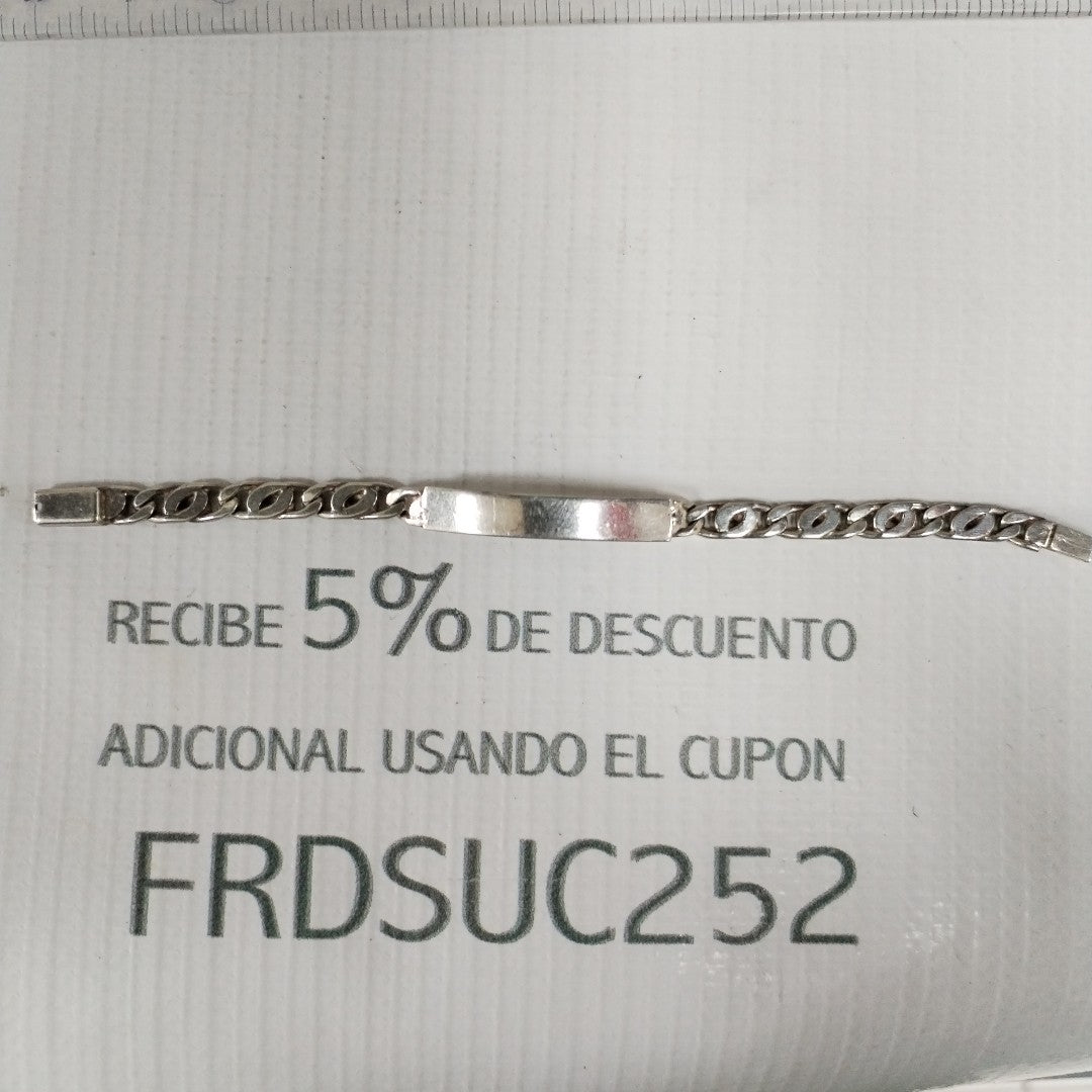 ESCLAVA PLATA 8,30 GRMS (SEMINUEVO)