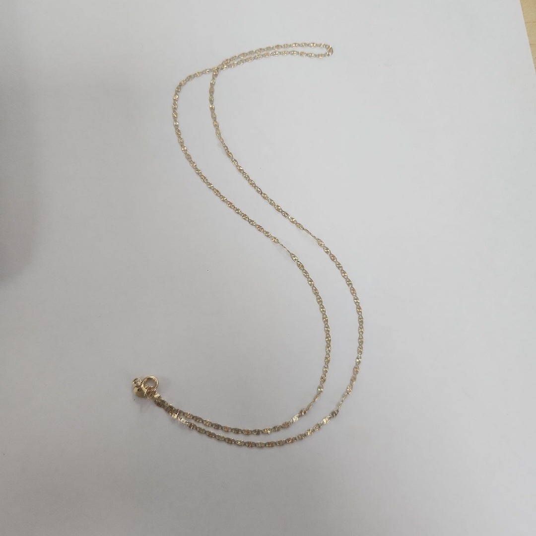 CADENA TEJIDO MARINERO 1.91GR 50 CM (NUEVO)