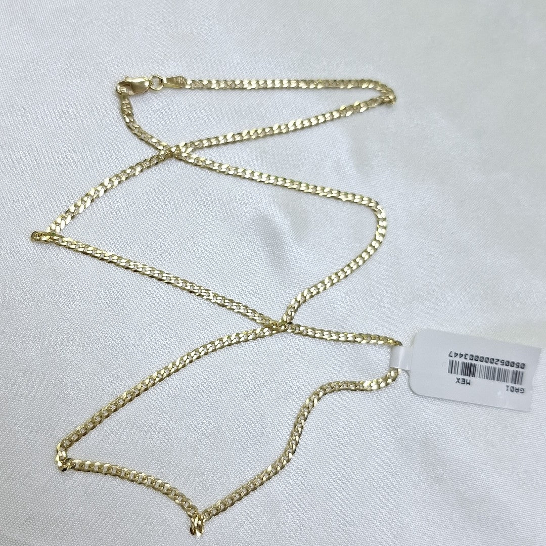 CADENA BARBADO 5.51GR 50 CM 14K (NUEVO)