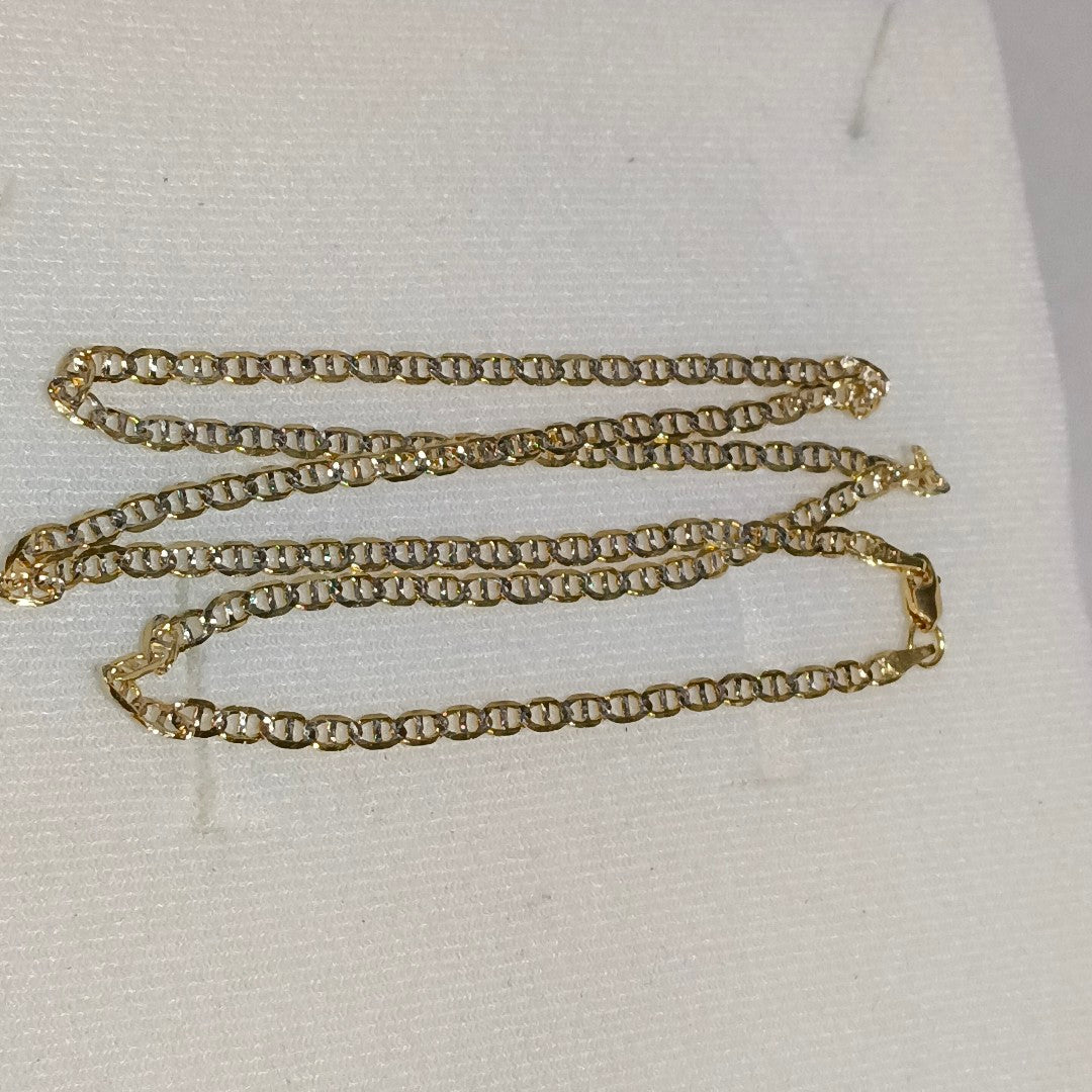 CADENA TEJIDO MARINERO 9GR 60 CM CM (NUEVO)