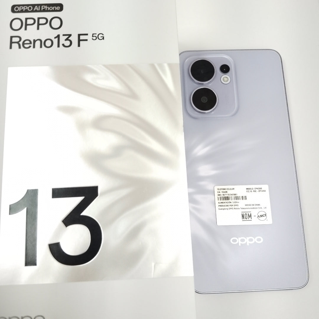 CELULAR OPPO  RENO 13F 5G CPH2699 (2025) 256 GB 12 GB RAM (SEMINUEVO)