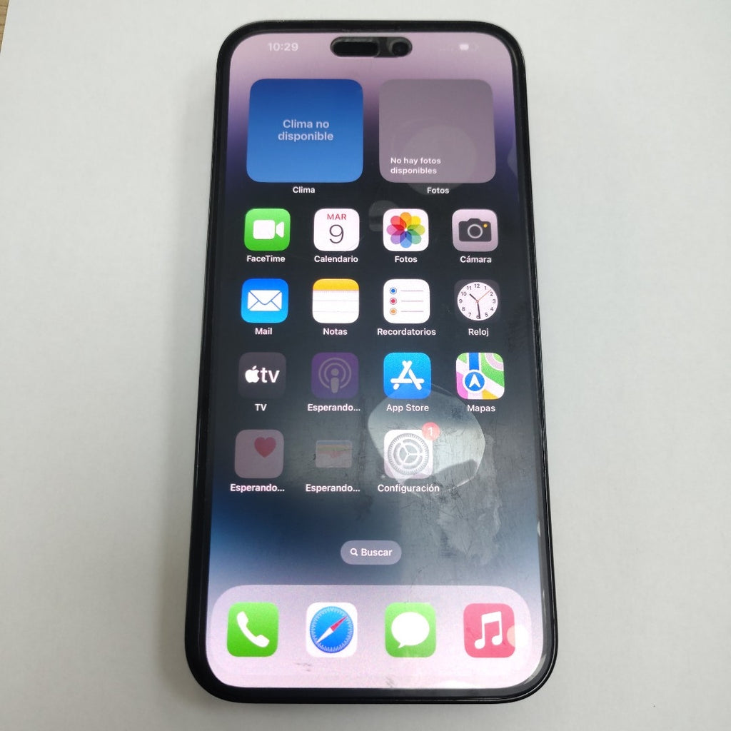 CELULAR APPLE IPHONE 14 PRO MAX A2893 256 GB 6 GB RAM (SEMINUEVO)
