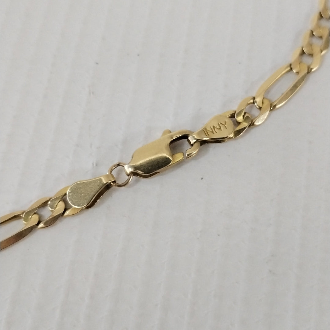 K1 11,50 GRMS 10 K ESPECIFICACIONES COMPLEMENTARIAS CADENA CARTIER GASTADO MALT (SEMINUEVO)