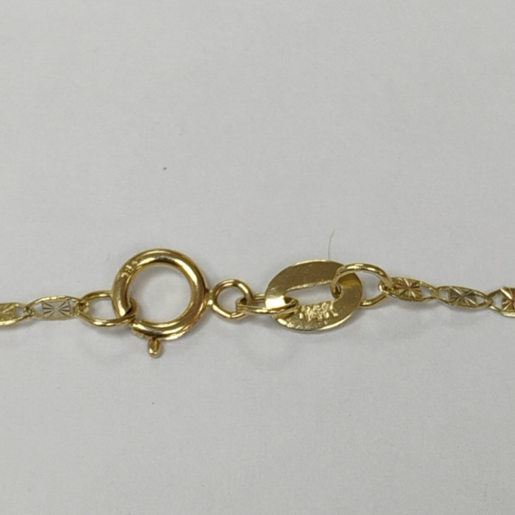 CADENA TEJIDO MARINERO 1.91GR 50 CM (NUEVO)