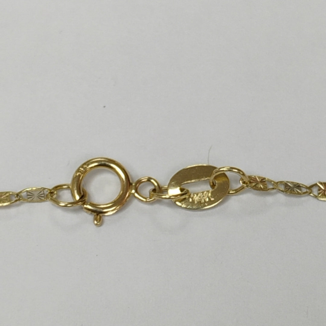 CADENA TEJIDO MARINERO 1.91GR 50 CM (NUEVO)