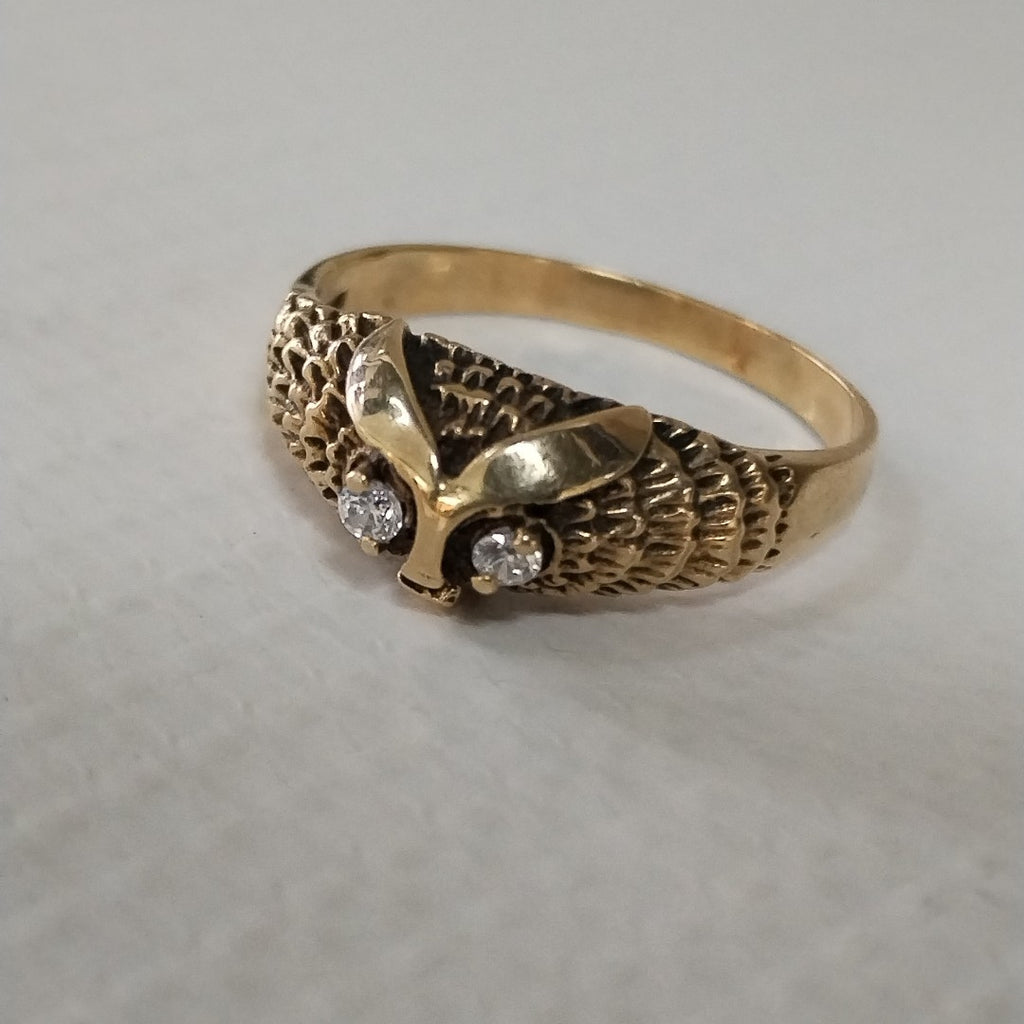 K1 3,20 GRMS 10 K ESPECIFICACIONES COMPLEMENTARIAS ANILLITO TEJIDO HECHURA BUHO (SEMINUEVO)