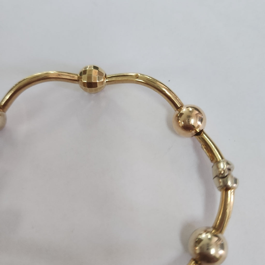 PULSERA RIGIDA ORO 14 K 9.3 GRMS (SEMINUEVO)