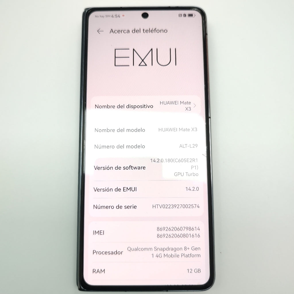 CELULAR HUAWEI MATE X3 ALT-L29 (2023) 512 GB 12 GB RAM (SEMINUEVO)