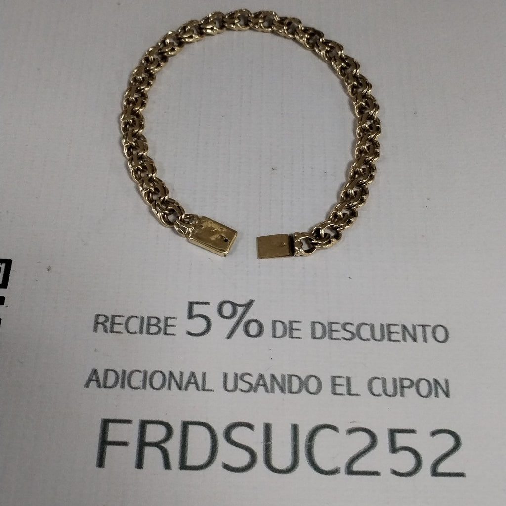 K1 26,20 GRMS 10 K ESPECIFICACIONES COMPLEMENTARIAS PULSERA TEJIDO ESPECIAL (SEMINUEVO)